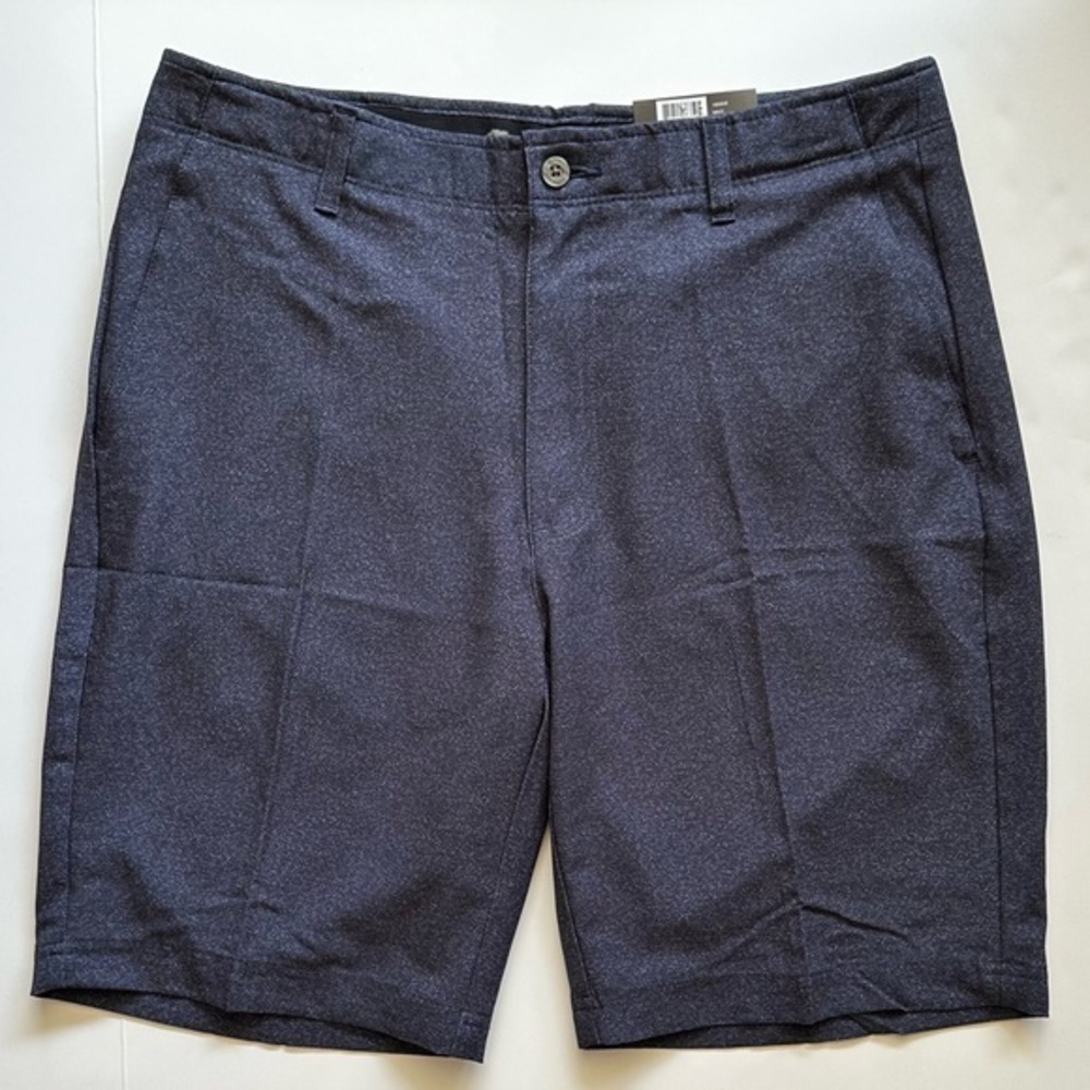 Pebble Beach Men’s Navy Blue Golf Shorts Dry-Luxe Performance